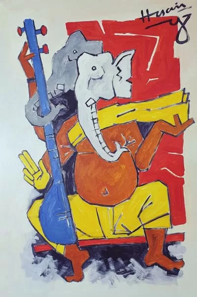 MF Husain (1915-2011)