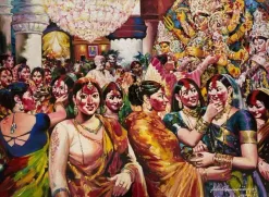 Sindur khela (Durga)